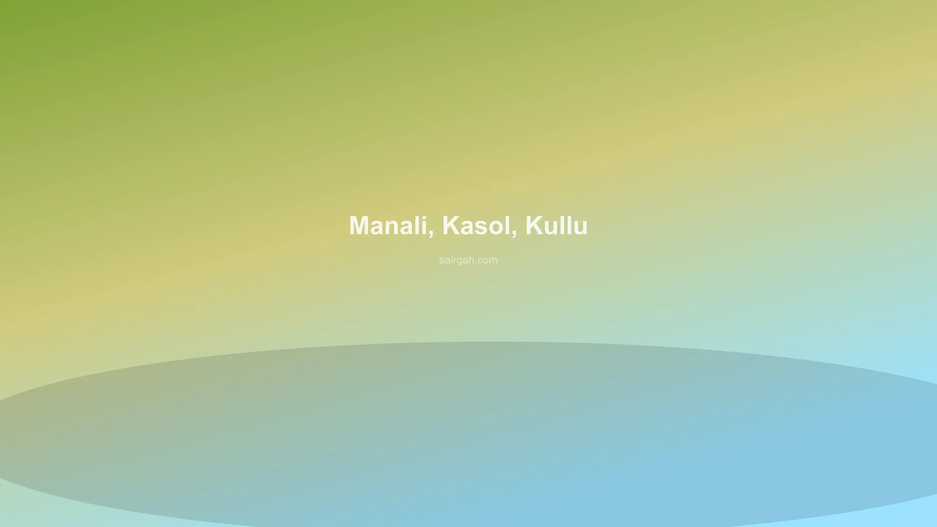 Manali, Rohtang Pass/Solang, Kasol, Kullu — photo 2