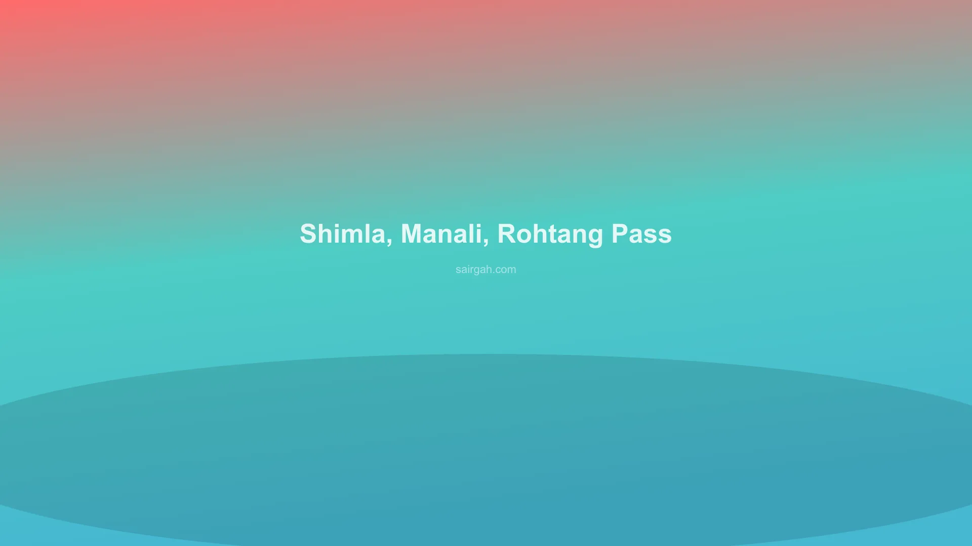 Couple holding hands facing snow mountains at Rohtang Pass during Sairgah Himachal Honeymoon Delight