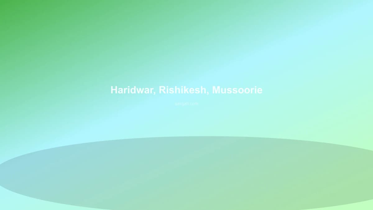 Haridwar, Rishikesh, Mussoorie, Dhanaulti — photo 3