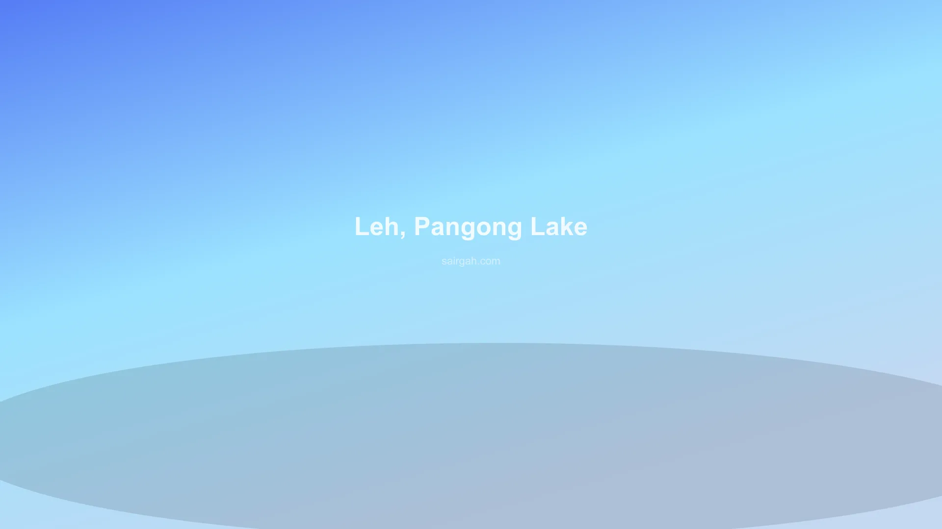 Leh, Sham Valley, Pangong Lake — photo 2