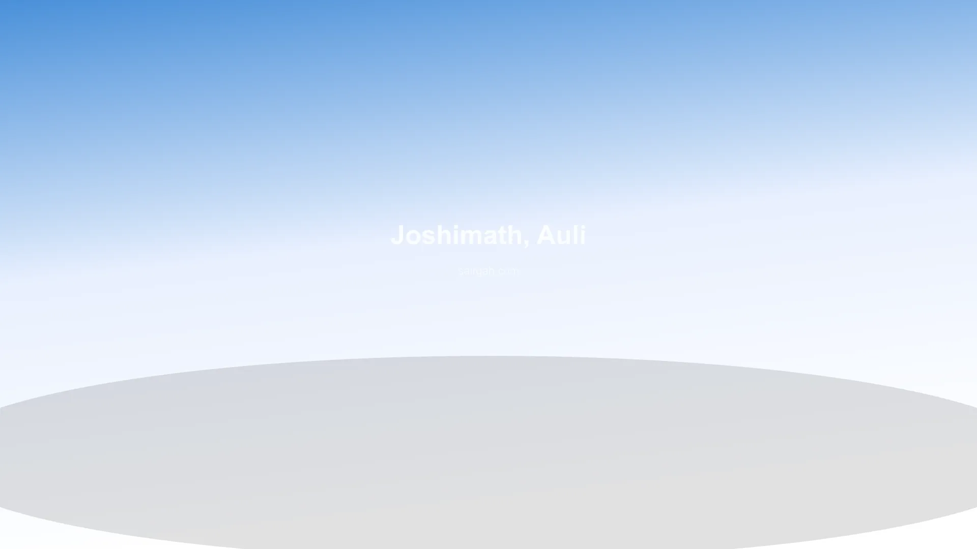 Travelers enjoying skiing on the snow slopes of Auli during Sairgah Snow Adventure Package