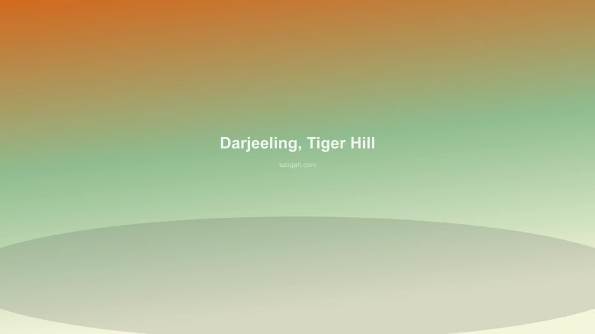 Darjeeling, Tiger Hill, Batasia Loop — photo 1