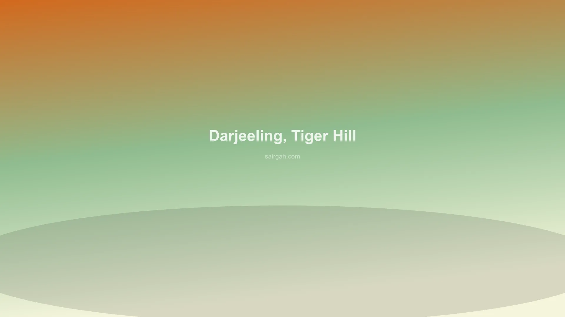 Tourists watching sunrise over Kanchenjunga from Tiger Hill during Sairgah Mystical Darjeeling Escape