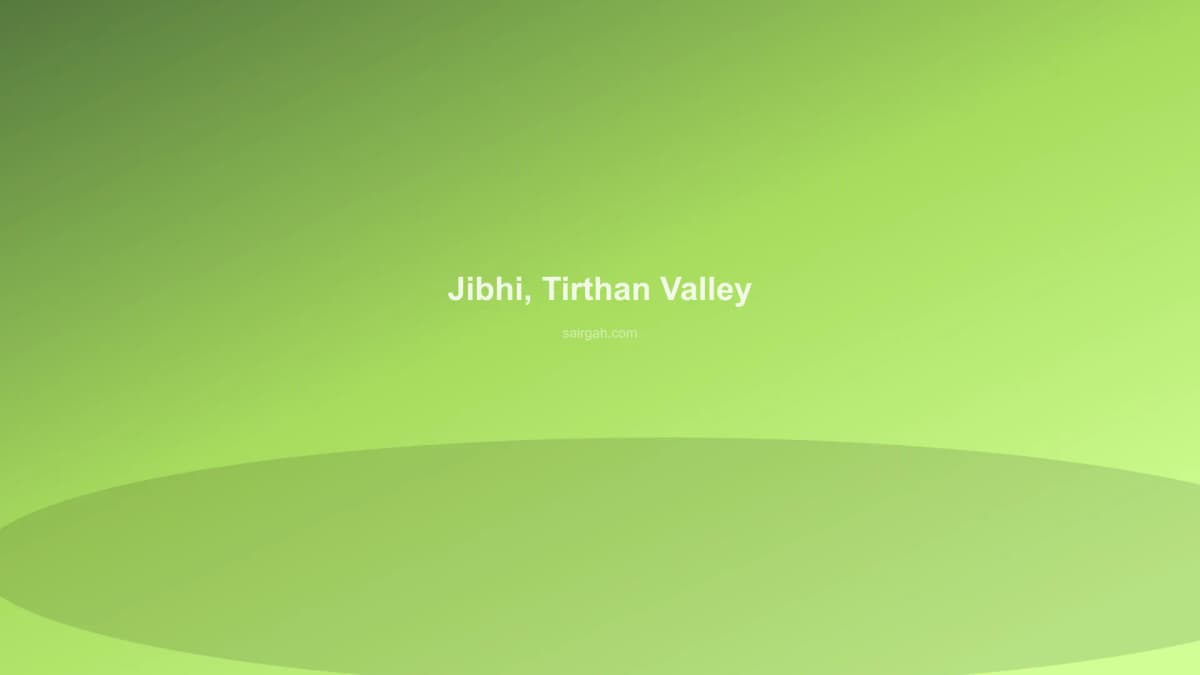 Jibhi, Shoja, Tirthan Valley — photo 3