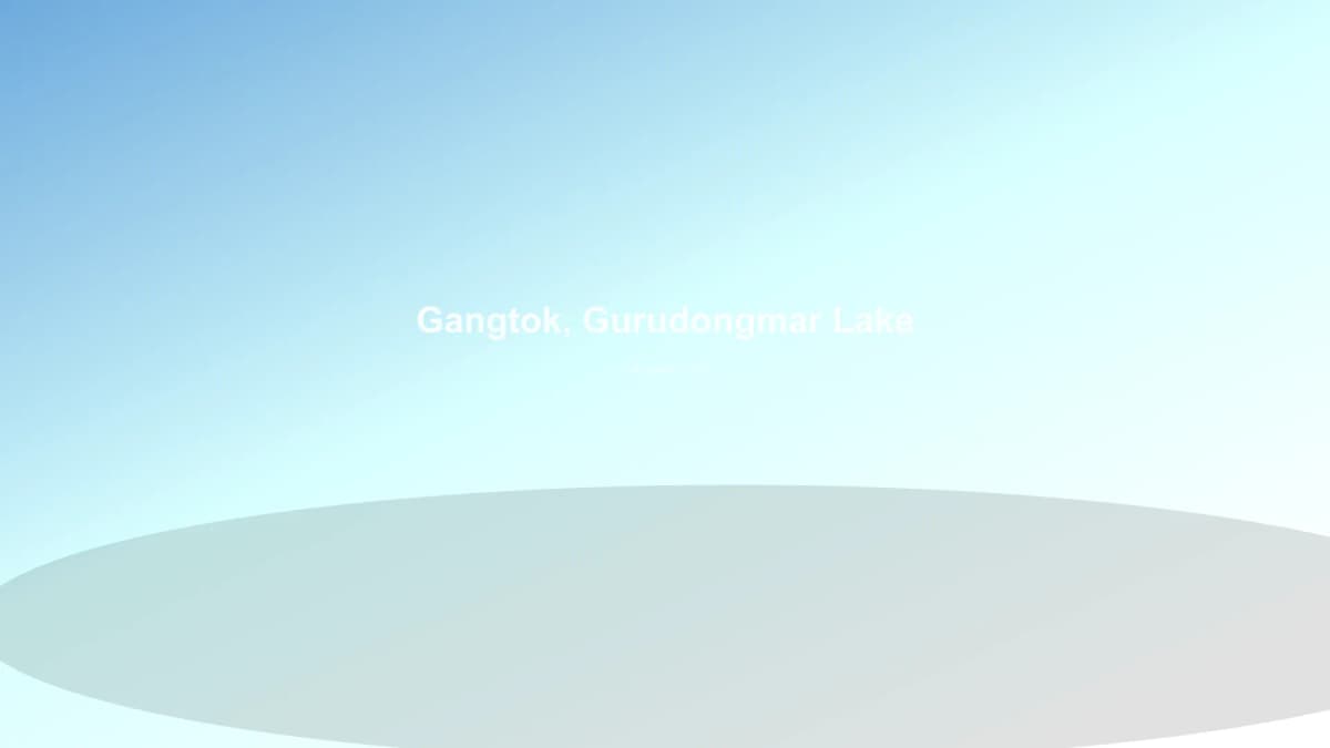Gangtok, Lachen, Gurudongmar Lake — photo 3
